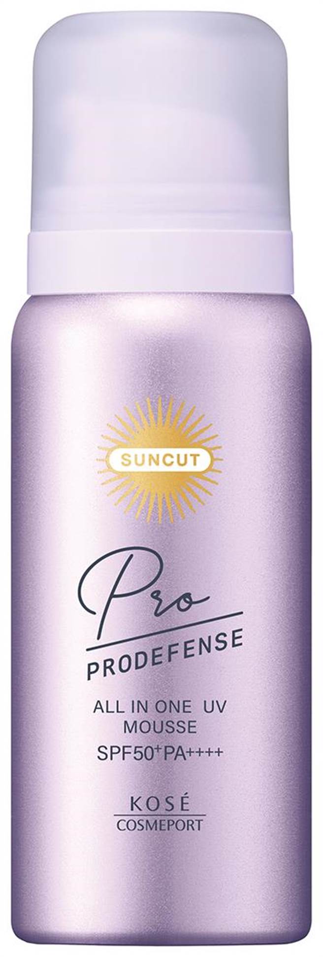 WMXE SUNCUT UV 曬可皙 極度防禦全效微米防曬慕絲。（SUNCUT UV 曬可皙提供）