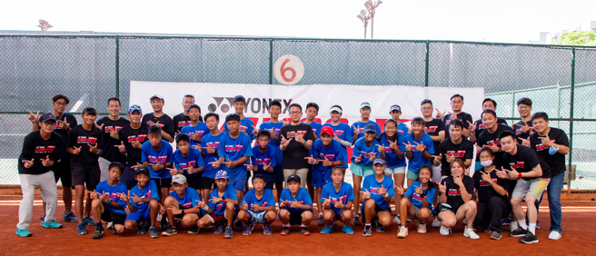 第7届YONEX VAMOS・J训练营圆满落幕。（海硕整合行销提供）