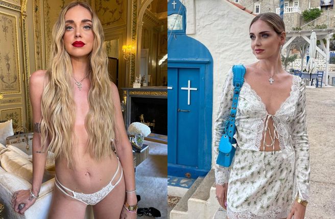 义大利网红「琪亚拉法拉尼」身材火辣非常敢穿 。（图／chiaraferragni Instagram）