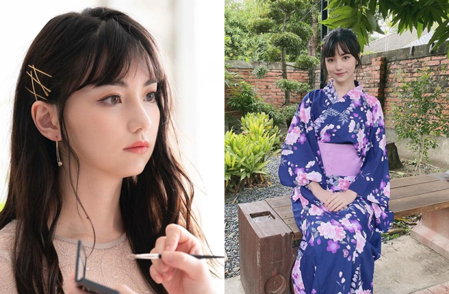 黑嘉嘉长相漂亮，对围棋充满热爱。（图／黑嘉嘉Instagram）