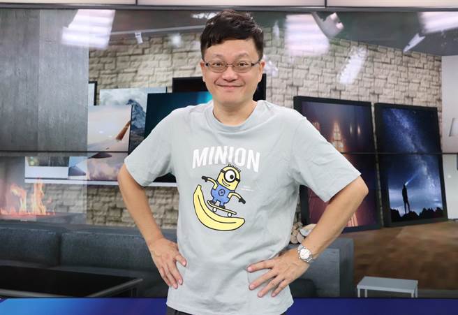 资深主播戴立纲。（中天新闻提供）