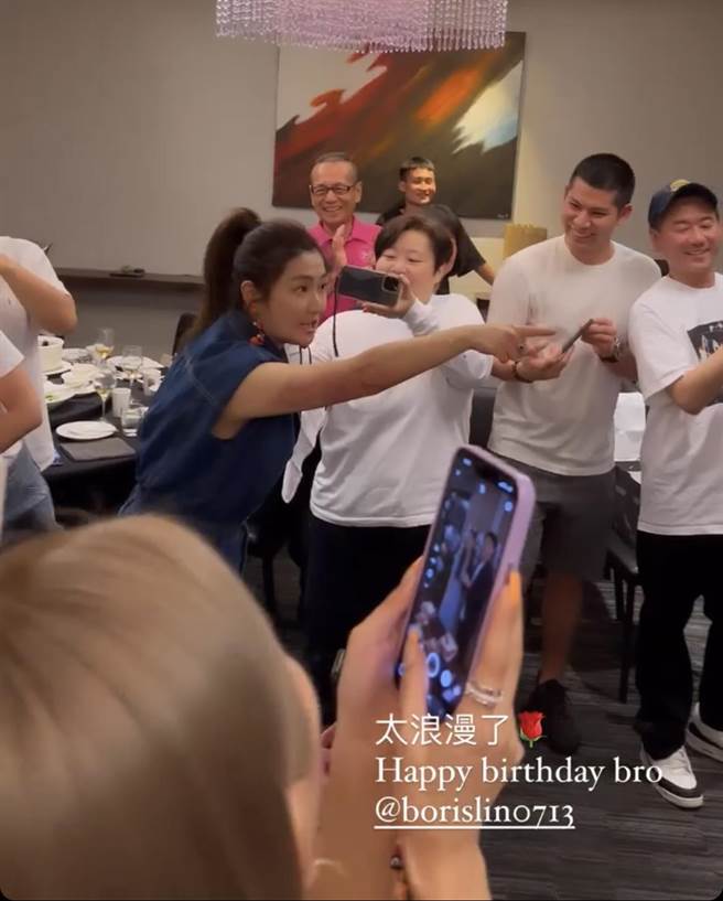 Selina对林柏澍喊话。（摘自IG）