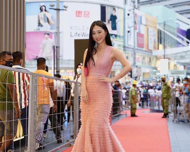 吳可熙獲邀出席馬來西亞國際電影節開幕紅毯，獲得不少海外影迷喝采。（CAA agency提供提供）