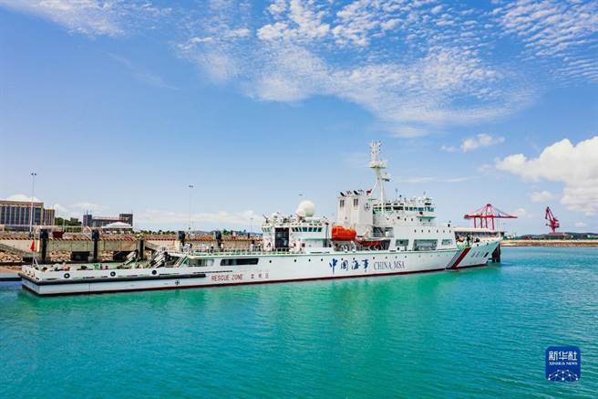 大陆「海巡06轮」。（图／新华社）