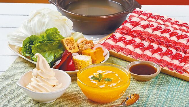 钱都「迷茫季」，以芒果甜品和沾酱玩出创意。（钱都提供）