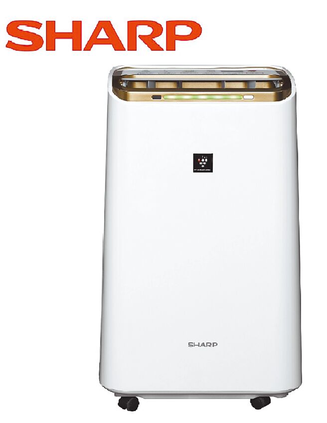 全國電子推薦SHARP 12L 空氣清淨除溼機，破盤價1萬4900元。（全國電子提供）