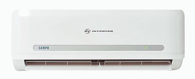 燦坤推薦聲寶一對一變頻單冷空調，會員價2萬3900元。（燦坤提供）