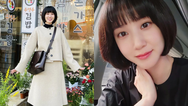 南韩女星朴恩斌近日因演出韩剧《非常律师禹英禑》而再度爆红。（图／IG@eunbining0904）