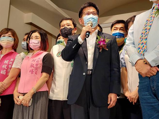 林佳龍參選新北首場活動 盼來場君子之爭。