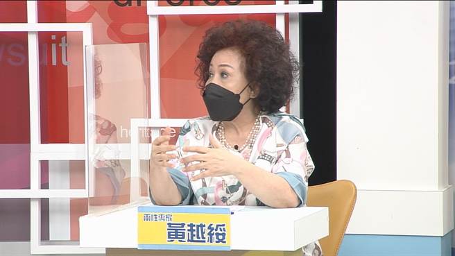 两性专家黄越绥。（和展影视提供）