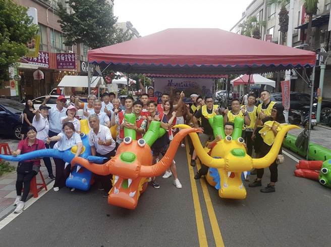 商圈期盼藉此活动振兴在地经济。（桃园杨梅四维商圈发展协会提供／蔡明亘桃园传真）