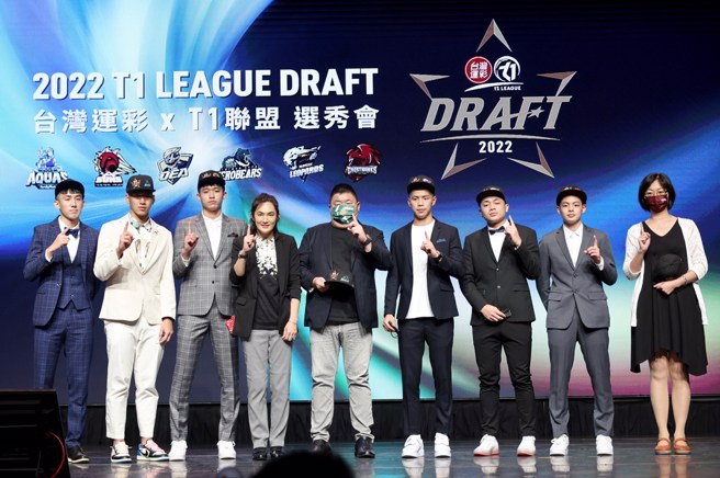 T1聯盟今年首輪選秀陣容。(T1聯盟提供)