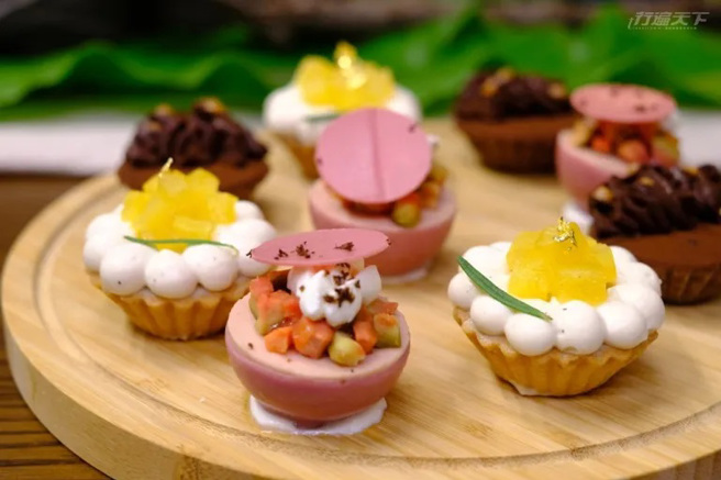 点心的食材发想由宜兰出发，让甜蜜入口时也能吃进宜兰的味道。(图/行遍天下提供)