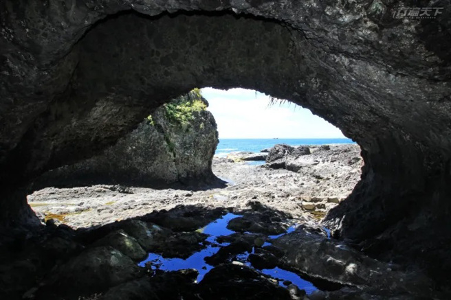 花莲野溪餐桌 石门休憩区。(图/行遍天下提供)