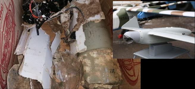 白俄羅斯UBAK-25「切坎」無人機出現在烏克蘭。(圖/Defense Blog)