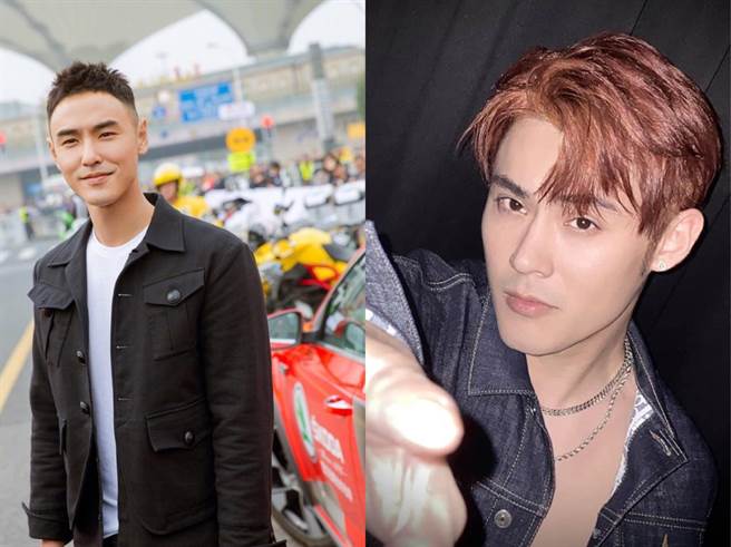 阮经天（左）今爆分手，另一位男星陈奕也回归单身。（摘自脸书）