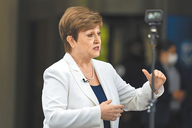 IMF总裁乔治艾娃　图／美联社