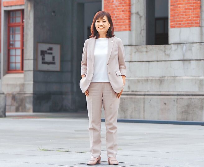 針對高虹安宣布參選，民進黨參選人沈慧虹（見圖）嚴詞批判，新竹市民需要的是全職市長，不是來兼差打工的。（沈慧虹提供／陳育賢新竹傳真）