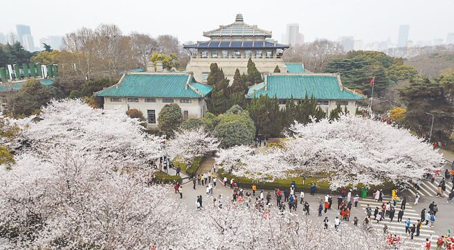 图为武汉大学。（新华社）