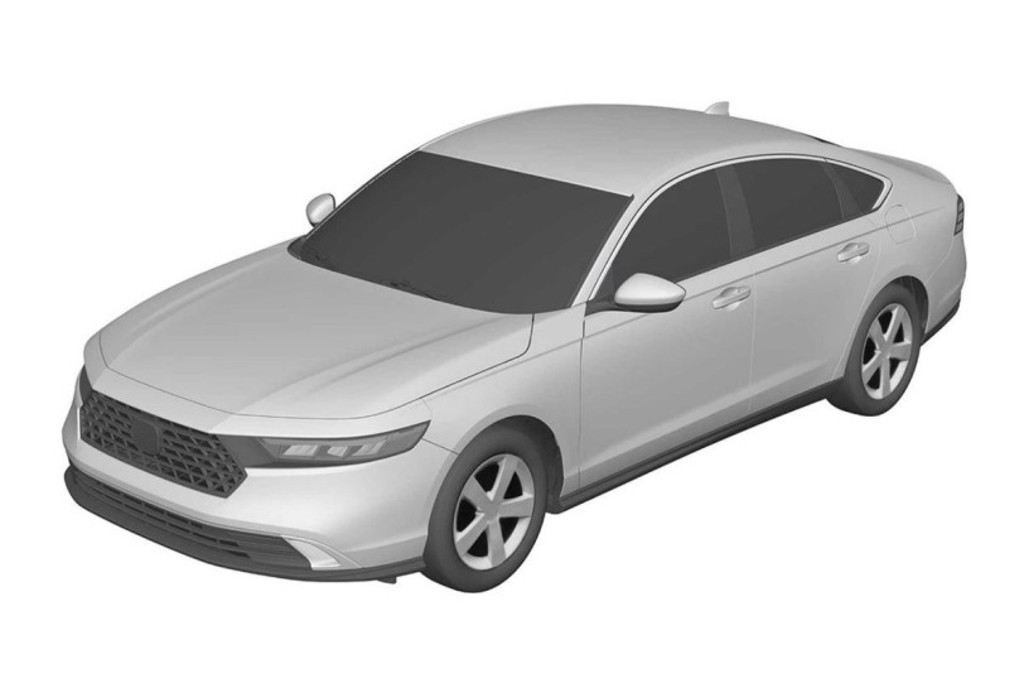 以簡約設計語彙刻畫，全新第 11 代 Honda Accord 專利圖曝光、2023 年問世（圖/CarStuff)