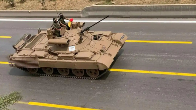 7/5日阿爾及利亞獨立日登場的BMPT-62 （圖：military.africa）