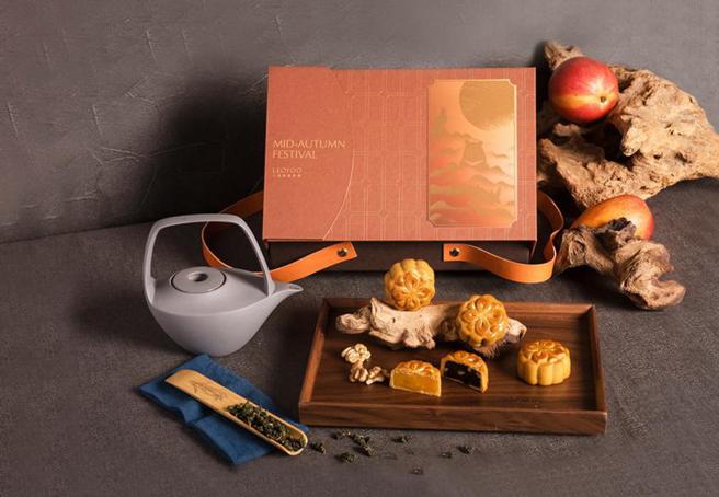 （六福旅遊集團推出的「遊月豐融」禮盒，不只好吃又好用，並標榜還能做公益、永續愛地球。圖／六福旅遊集團）