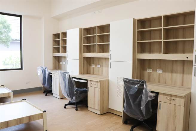 台师大学二舍已经落成，3人雅房每人每学期收费2万0400元。（台师大提供／林志成台北传真）