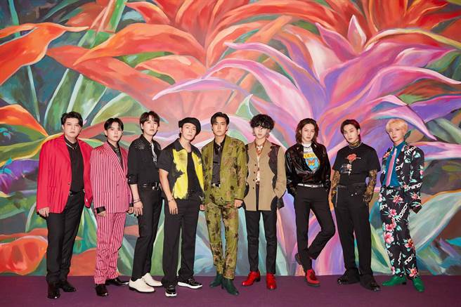 「SUPER JUNIOR」帶著第11張正規專輯回歸歌壇。（愛貝克思提供）