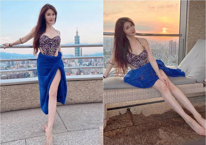 杨丽菁53岁身材超不科学。（图／取材自杨丽菁-粉丝团脸书）