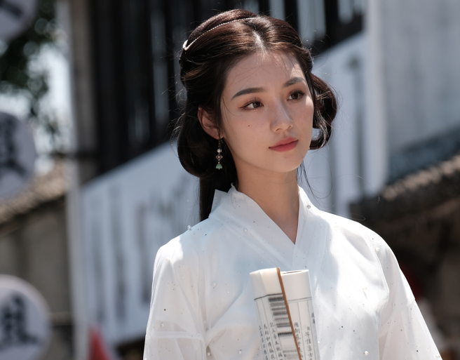 古代人不看胸也不看腿，認為「眉毛」才是美的標準。(示意圖/達志影像)