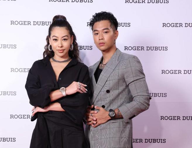 蔡诗芸赏Roger Dubuis 晚上睡不着觉	。（Roger Dubuis提供）
