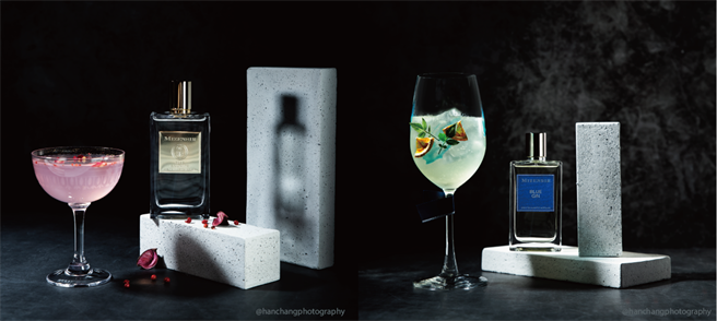 MIZENSIR x INDULGE 限定特调情境图。（席哈诺提供）★中时新闻网关心您：喝酒过量，有碍健康！★中时新闻网提醒您：酒后不开车，安全有保障