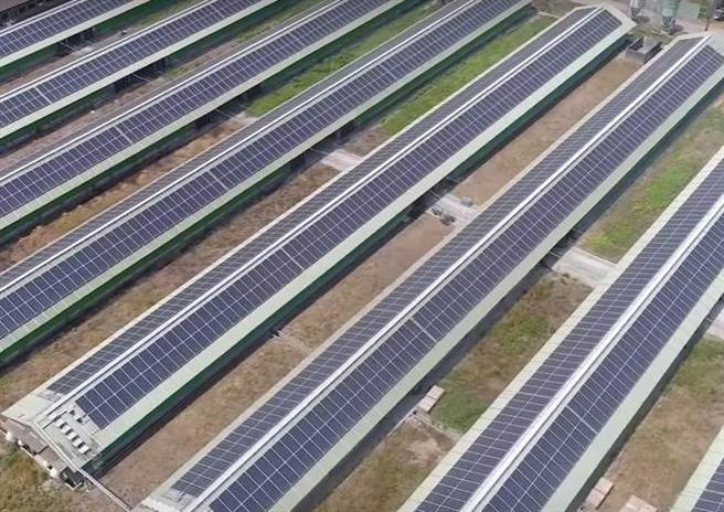 為了不讓綠電被台積電這種大企業包走，經濟部標準檢驗局公告公有國營土地太陽光電媒合作業，未來會在交易平台設專區，限定中小企業才能競標購買。(圖：台糖提供)