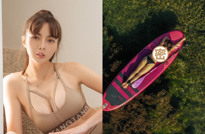 黃沐妍發文分享去新北象鼻岩玩的照片。（圖／黃沐妍facebook）