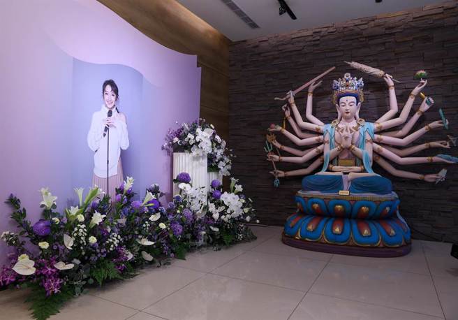 朱俐靜追思會今開放。（羅永銘攝）