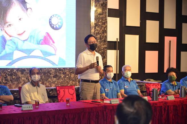 国民党桃园市长参选人张善政指桃园的选举可能是影响台湾的选举。（赖佑维摄）