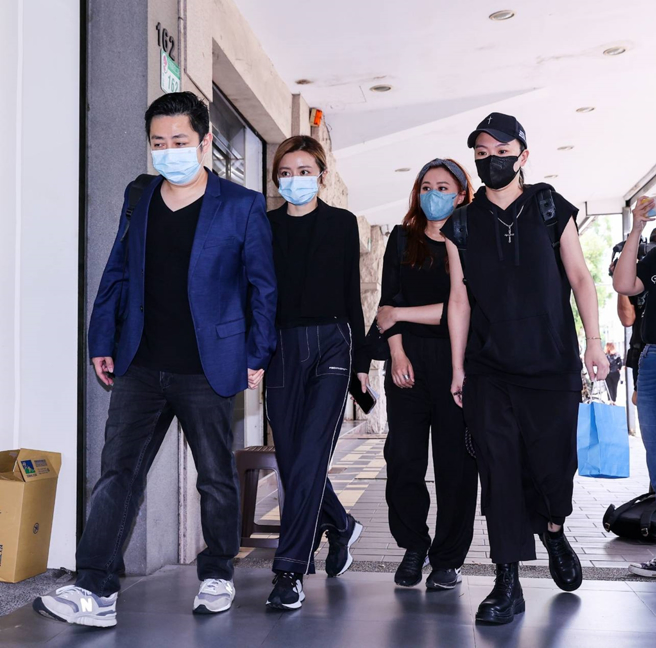 艾成（左起）、王瞳、楊蒨時、張芸京。（圖／羅永銘攝）