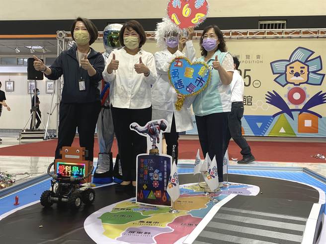 嘉義市長黃敏惠今天宣布今年科學168博覽會21日登場。（廖素慧攝）