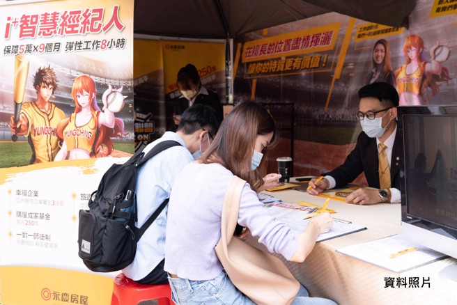 永庆房屋数据指出，今年26岁以下的青年履歷量较去年同期成长2成。(图/永庆房屋提供)