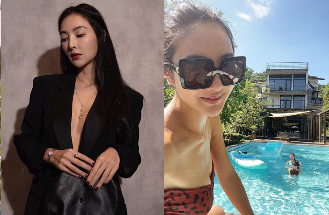 吴速玲晒出与孩子们出游的照片，状态看起来超好。（图／吴速玲Instagram）