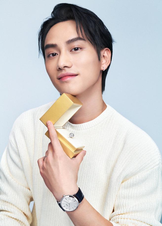 伯爵风格大使范少勋扮大眾情人，帅气代言伯爵腕表和珠宝。（PIAGET提供）