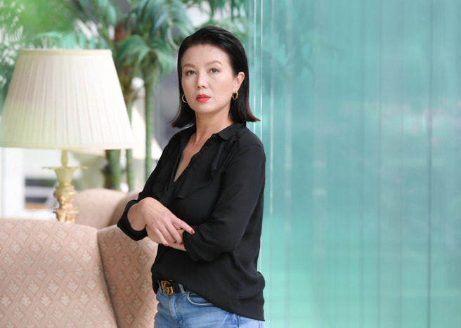 苗可丽给外界的形象犀利，内心却非常柔软。（图／三立提供）