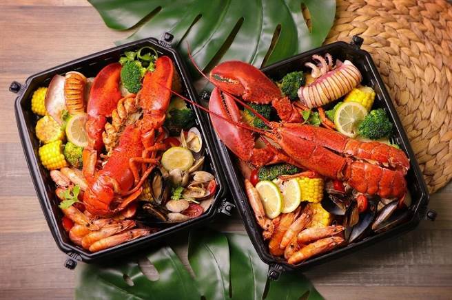 板桥凯撒泰式手抓海鲜。（板桥凯撒提供）