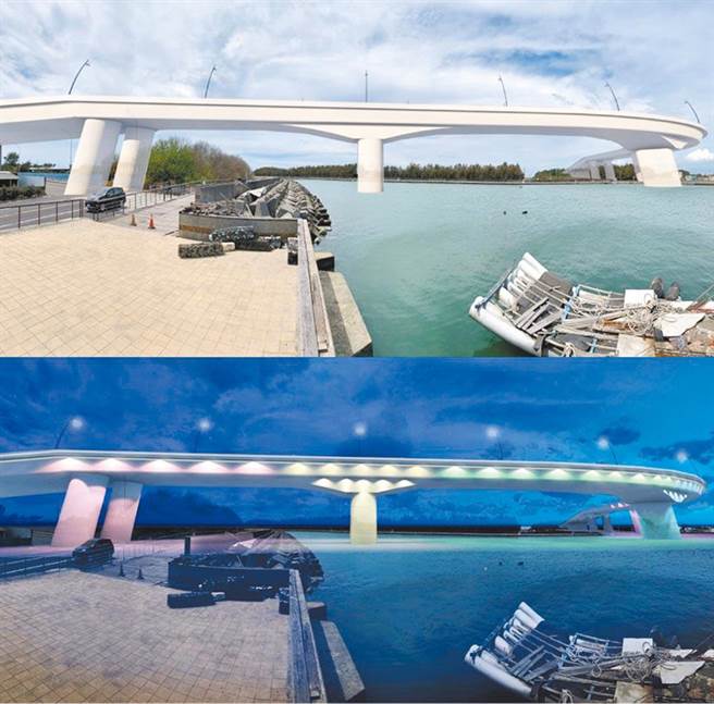 布袋商港联外道路新辟工程」总经费13.6亿元已获核定。（本报资料照）