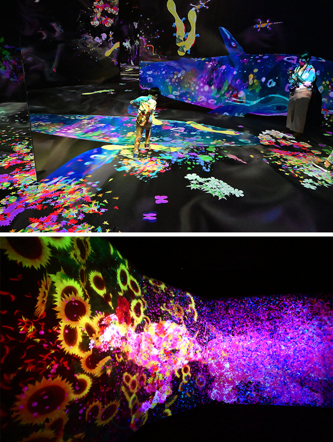 「塗鴉自然：迷失、沉浸與重生-紅色名錄」可以自由塗鴉創造屬於你的自然世界。(攝影/Carter)