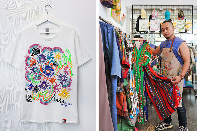 「Annstudio」擅長將原住民族特色元素結合時下流行的人事物，以新的方式詮釋傳統文化。(攝影/Carter)