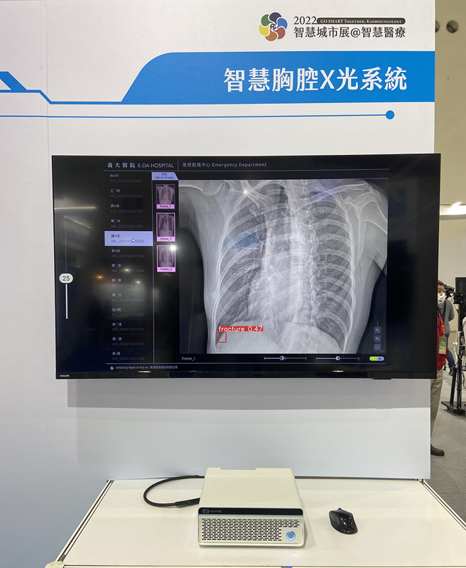 随着人工智慧时代来临，医疗科技也积极导入AI应用，为医疗工作者提供专业助手，并为病患带来更妥善、有效率的医疗服务。(图片提供/开源智造)