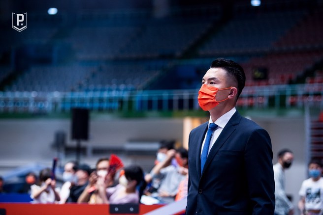 陈信安在新人测试会将会穿上学长队球衣登场。(取自领航猿脸书粉丝团)