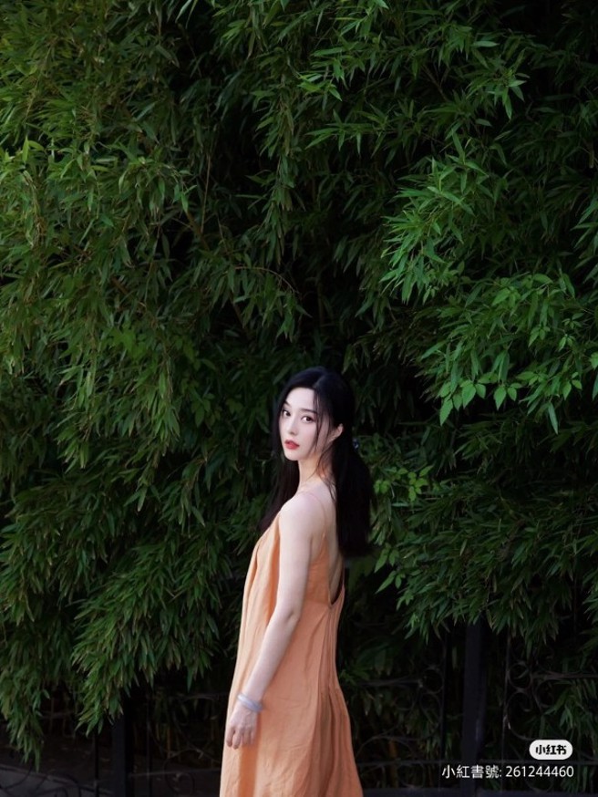 范冰冰最新近照惊艳网友。(图／取自范冰冰小红书)