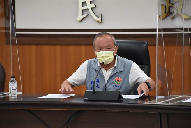 苗栗县长参选蓝营内斗，苗栗县长徐耀昌的态度动见观瞻。（谢明俊摄）